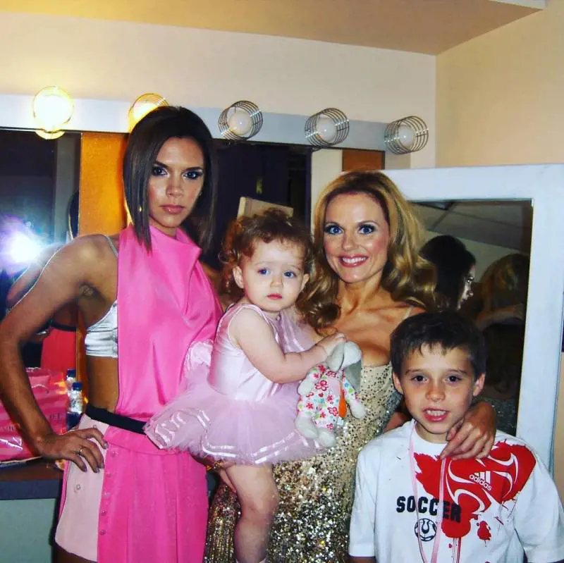 I dolcissimi auguri social di Geri Halliwell a Victoria Beckham