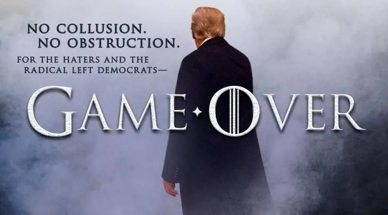 Si chiude il Russiagate: "Trump non colluso" E lui: "Il gioco è finito"