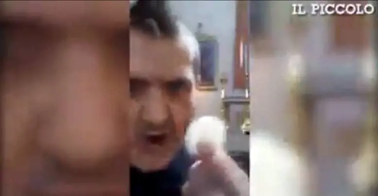 Trieste, sfregio durante la messa: "Che parte di Cristo è?"