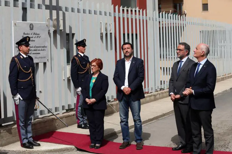 Salvini in Sicilia dichiara guerra alla mafia: "Farò di tutto per combatterla"