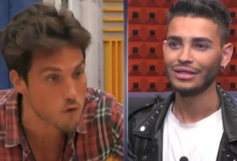 Grande Fratello, Daniele attacca di nuovo Cristian: "una che**a isterica, lo faccio tremare"