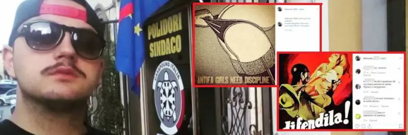 "Alle donne serve disciplina". I post choc del consigliere di Casapound accusato di stupro