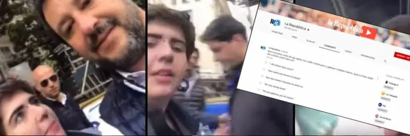 "Salvini, sei una m... letale": il sondaggio choc di Repubblica
