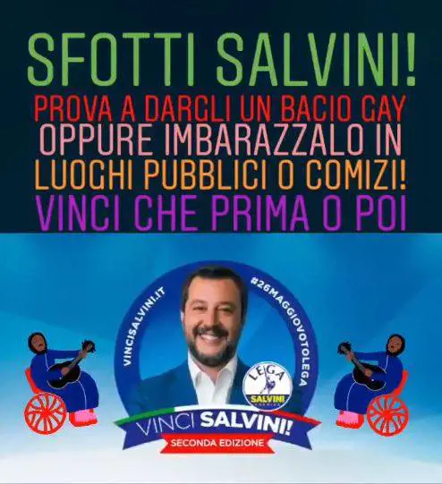"Gioca e sfotti Salvini. Te lo levi dal ca...": l'ultima trovata di chef Rubio contro il ministro