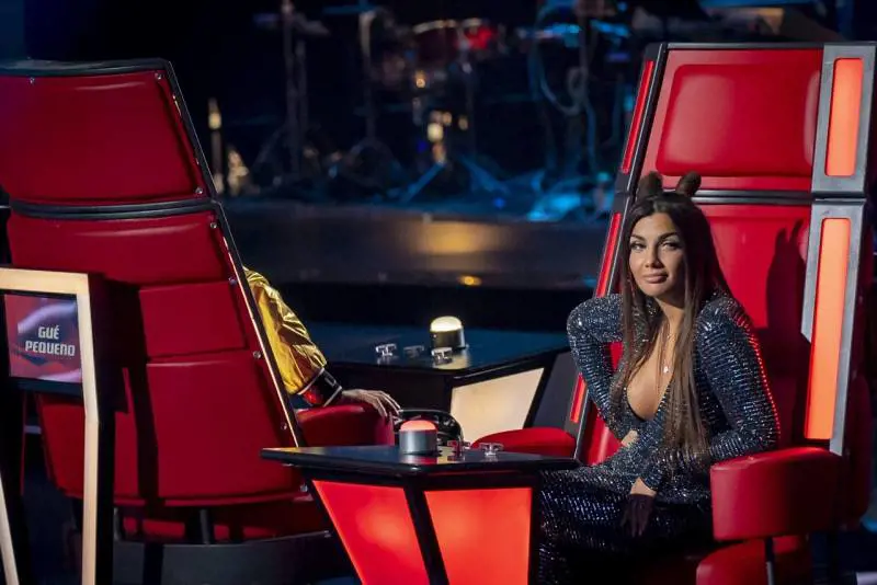 The Voice, Elettra Lamborghini: "Il mio seno scappa, è curioso..."
