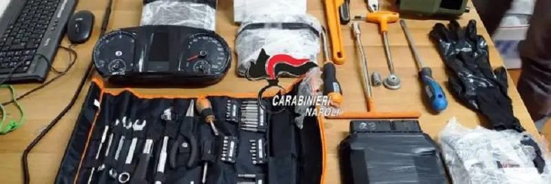 Rubavano auto con strumenti tecnologici sofisticati: arrestati dai carabinieri di Ottaviano