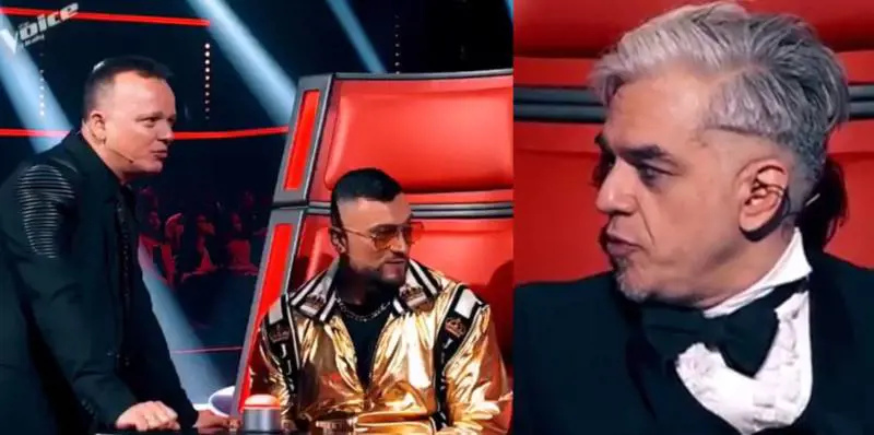 The Voice, Morgan irride Gigi D'Alessio: "Sei vestito da RoboCop"