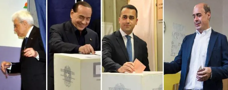 Europee, tutti i big al seggio