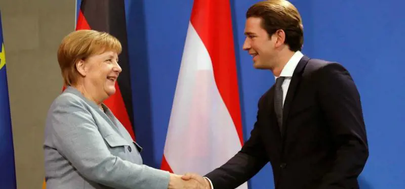 Exit poll: Merkel in testa, in Austria cresce Kurz, Le Pen primo partito