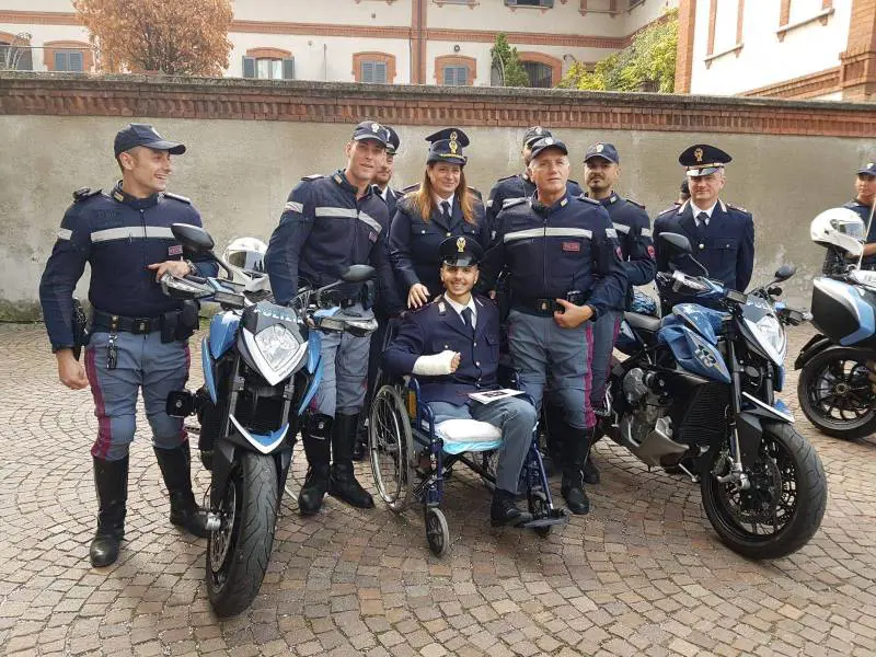 Poliziotto con la protesi. Bruno resta in divisa anche senza una gamba