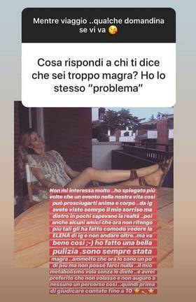 Elena Santarelli post