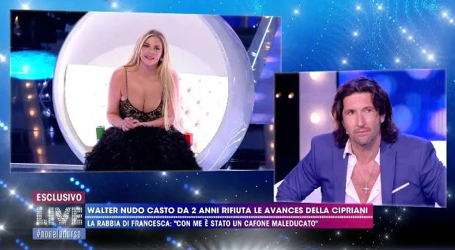 Francesca Cipriani: "Walter Nudo è gay, è fidanzato con un ragazzo"