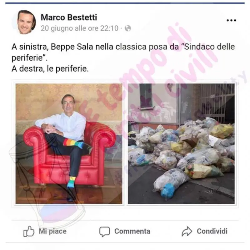 Bestetti scomunicato: "È omofobo"