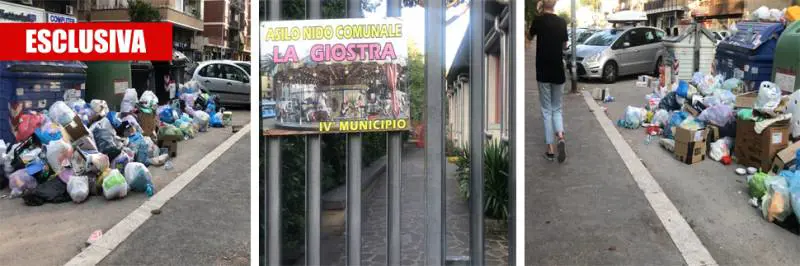 Casal Bruciato, bimbi ostaggio dell'immondizia. I genitori: "Preoccupati per la loro salute"