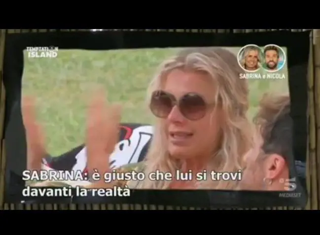 Temptation Island, Sabrina è incinta? Il dubbio di Nicola