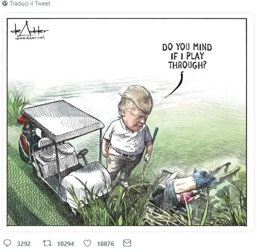 Profilo Twitter di Michael de Adder