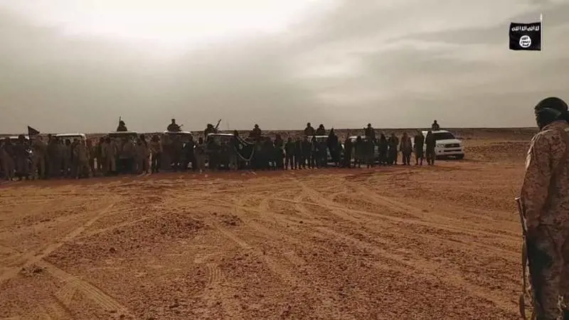 Un frame del video di Abu Marab Al Libi