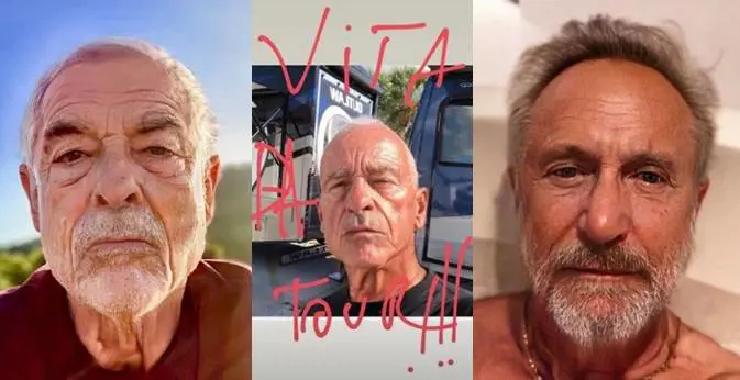 Impazza la FaceApp mania, i vip pubblicano sui social le foto da vecchi
