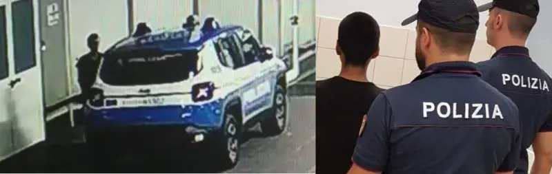 Siringa lasciata sulla volante. Fermato peruviano a Milano