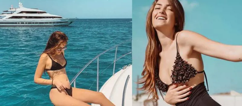 Nilufar Addati attaccata sul web per la vacanza in barca