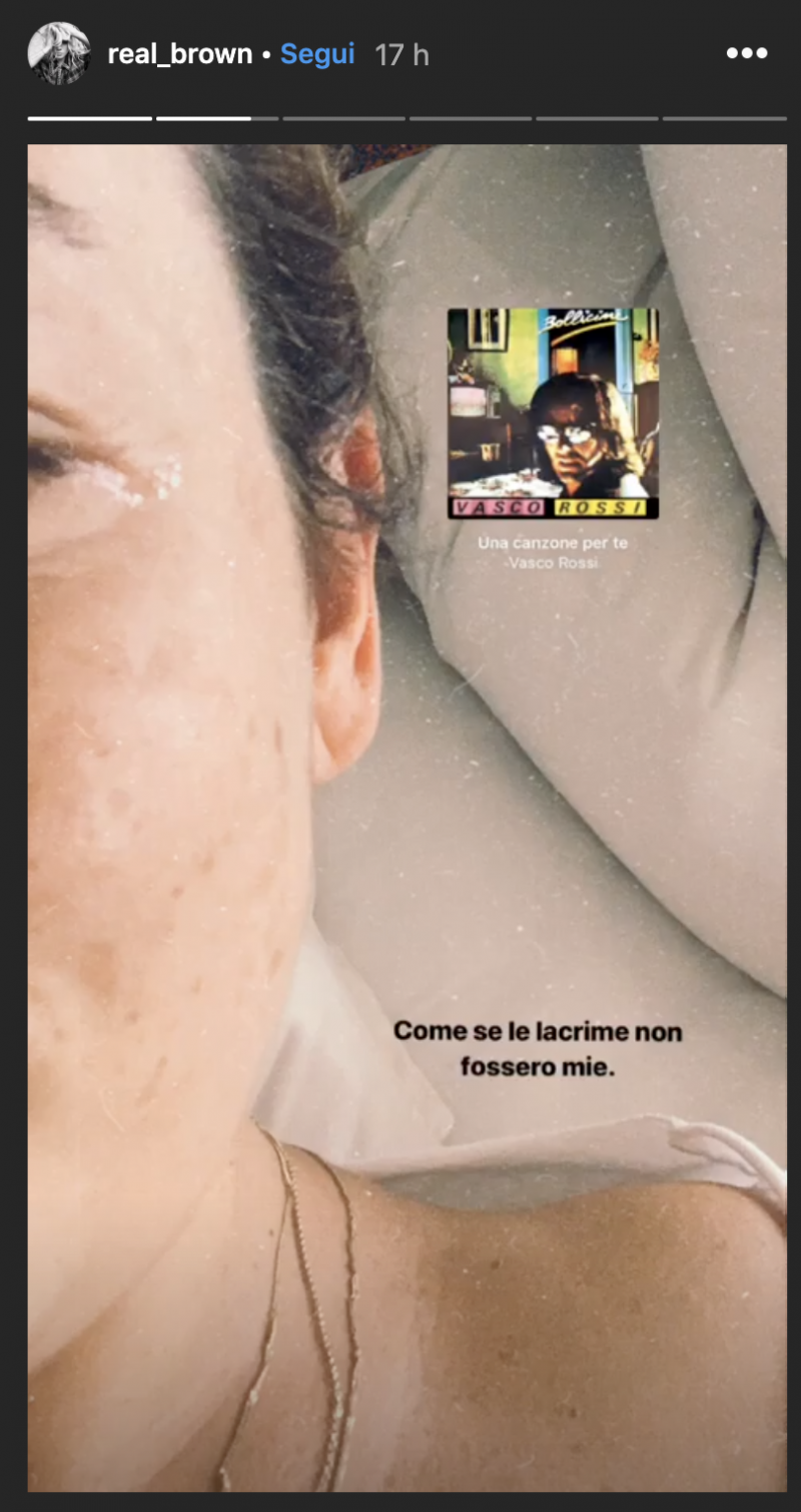 Emma Marrone in lacrime su Instagram