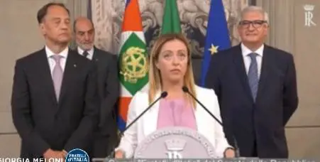 Meloni: "Scendiamo in piazza se ci sarà governo Pd-M5S"