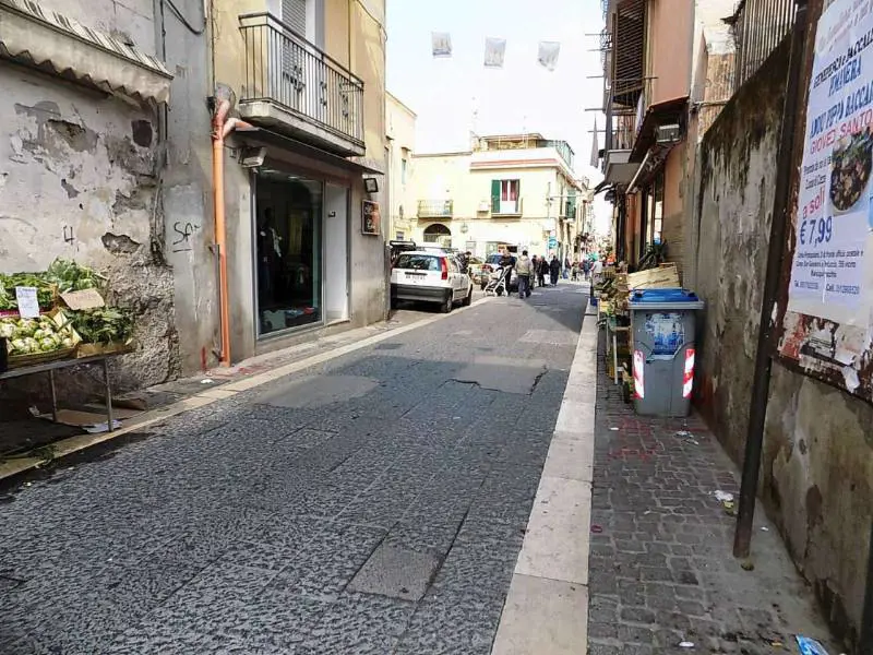 Corso Sirena a Barra, dove è accaduto l'incidente