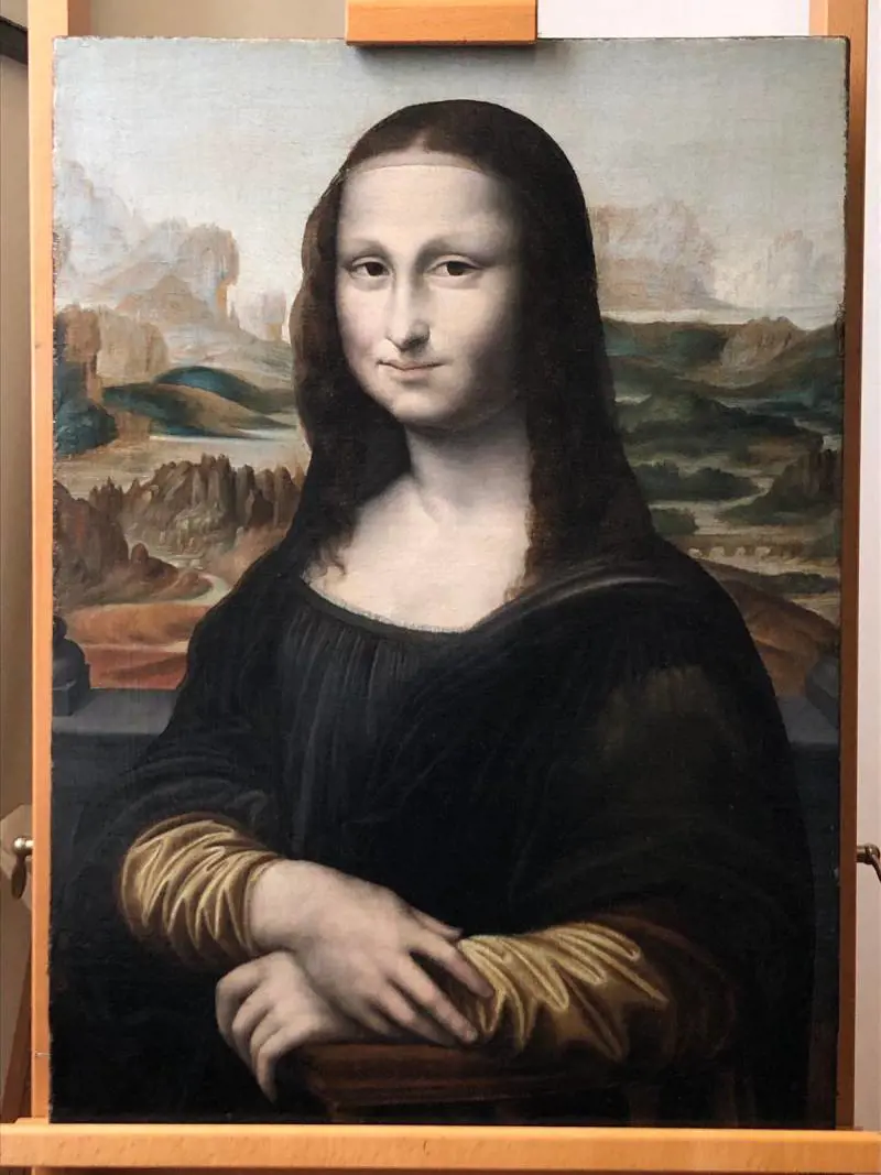 Viminale, Salvini restaura "La Gioconda" di Leonardo