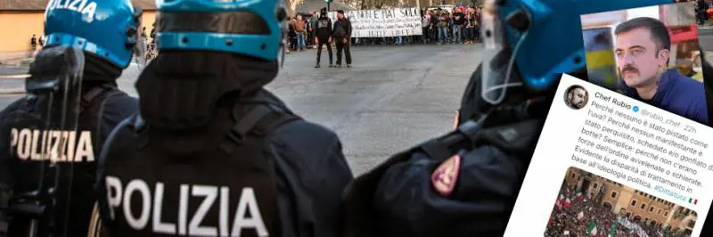 Il post choc contro la polizia: ira degli agenti su Chef Rubio