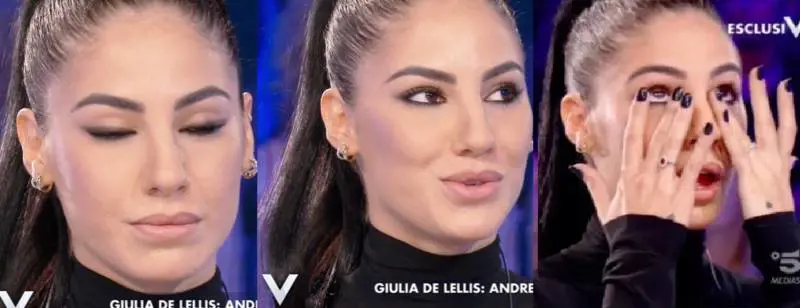 Verissimo, Giulia De Lellis piange ricordando Damante: "Ho perso 6 kg, ma non ero io l'errore"