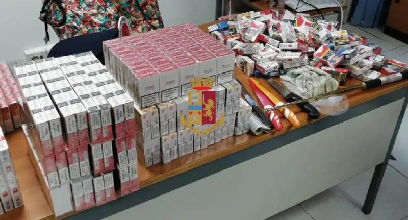 Droga e sigarette di contrabbando nel "basso"