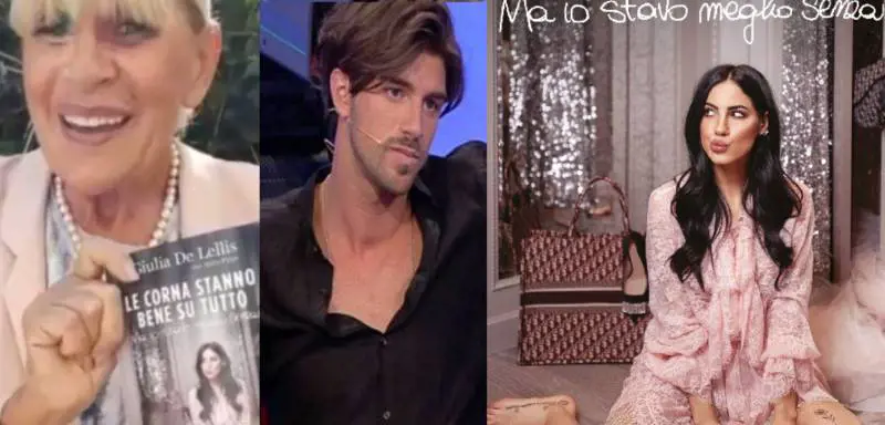 Giulia De Lellis, Damante e la Galgani commentano l'uscita del libro 