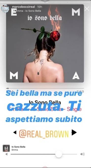 Marco Bocci su Instagram