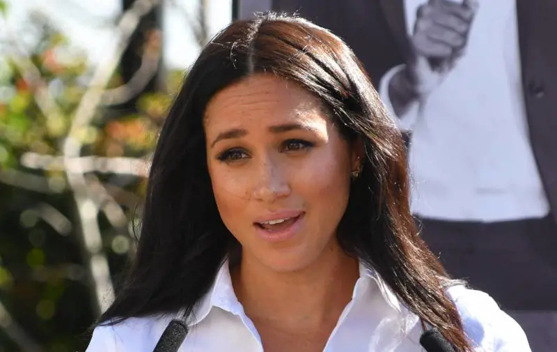 Meghan e Harry in Africa con Archie
