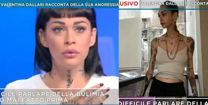Mattino 5, Valentina Dallari: "Pesavo 37 kg"