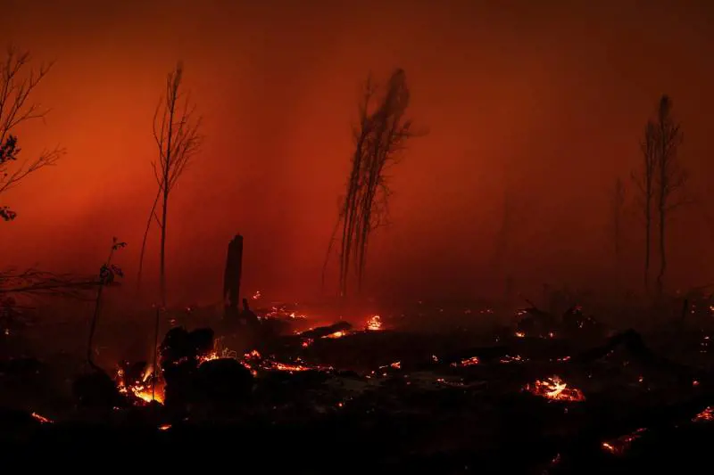 Foto choc dell'Indonesia col cielo rosso: "Colpa dell'inquinamento"