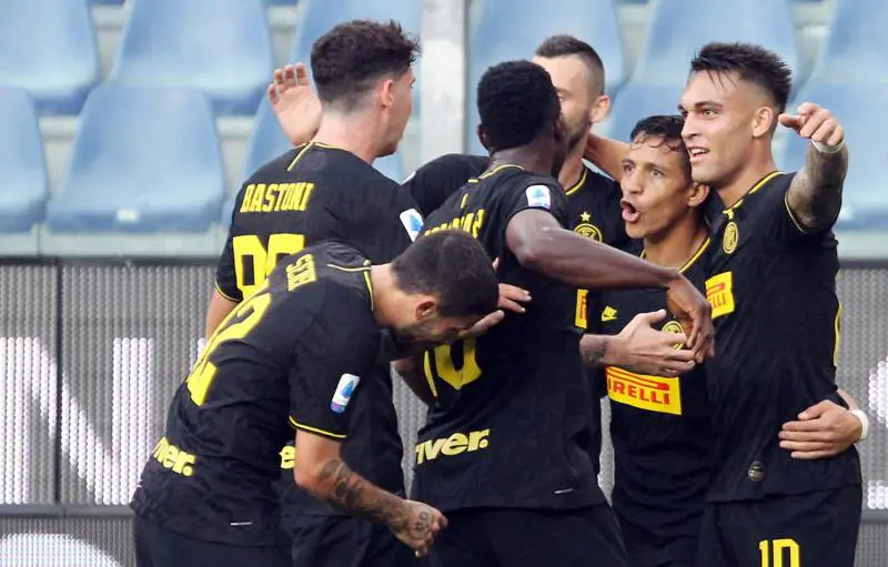 L'Inter cala il tris alla Sampdoria: 1-3 e diciotto punti in sei partite