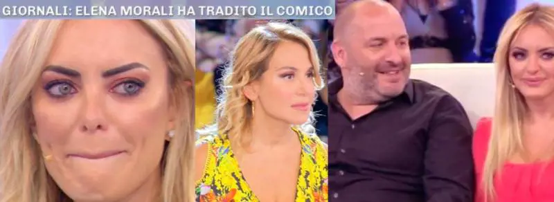 Pomeriggio 5, Elena Morali ha tradito Scintilla? L'ex naufraga finisce in lacrime