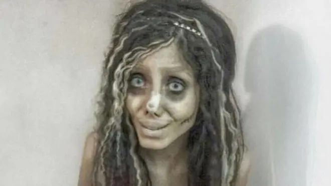 Iran, arrestata influencer nota come l'"Angelina Jolie zombie"