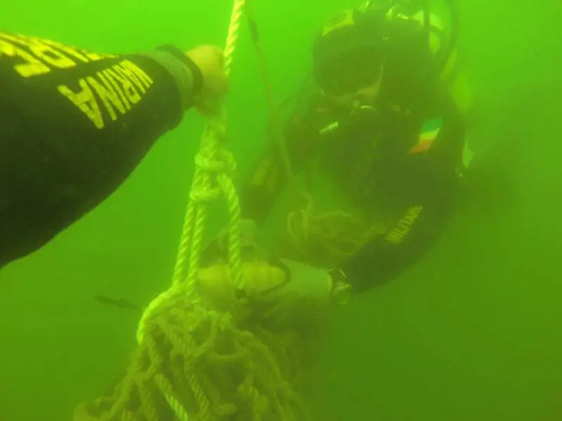 Ordigno bellico scoperto e neutralizzato all'Arsenale di La Spezia