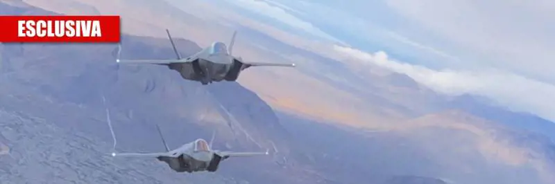 Gli F-35 italiani volano sui cieli d'Islanda