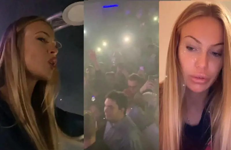 Taylor Mega si sente male e lascia la serata in discoteca: "Non è andata benissimo"