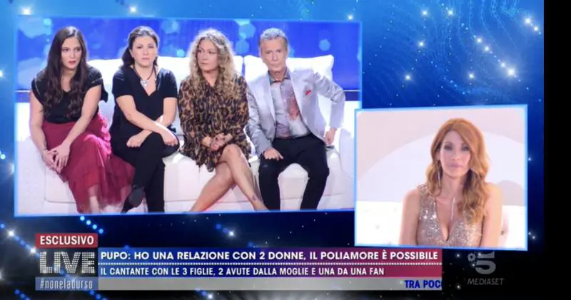 Pupo: "Sono sposato e sto anche con un'altra donna"