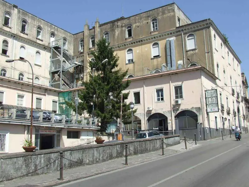 L'ospedale di Cava dei Tirreni