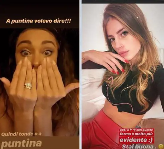 Belen odia le unghie quadrate, ma Chiara Nasti ribatte: “Stai buona"