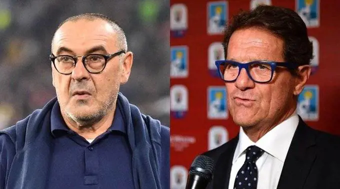 Capello-Sarri, botta e risposta su Sky: ''Forse ho visto un'altra partita''