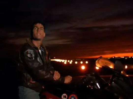 La Kawasaki Ninja 900/GPZ900R di Tom Cruise in Top Gun