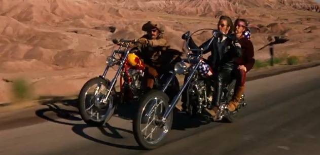 I due mitici chopper Harley-Davidson di Easy Rider