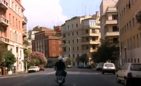 La Vespa verde di Nanni Moretti in Caro Diario