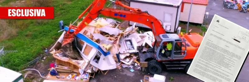 Nomadi, lo schiaffo leghista al Pd: campo sgomberato in soli 2 mesi